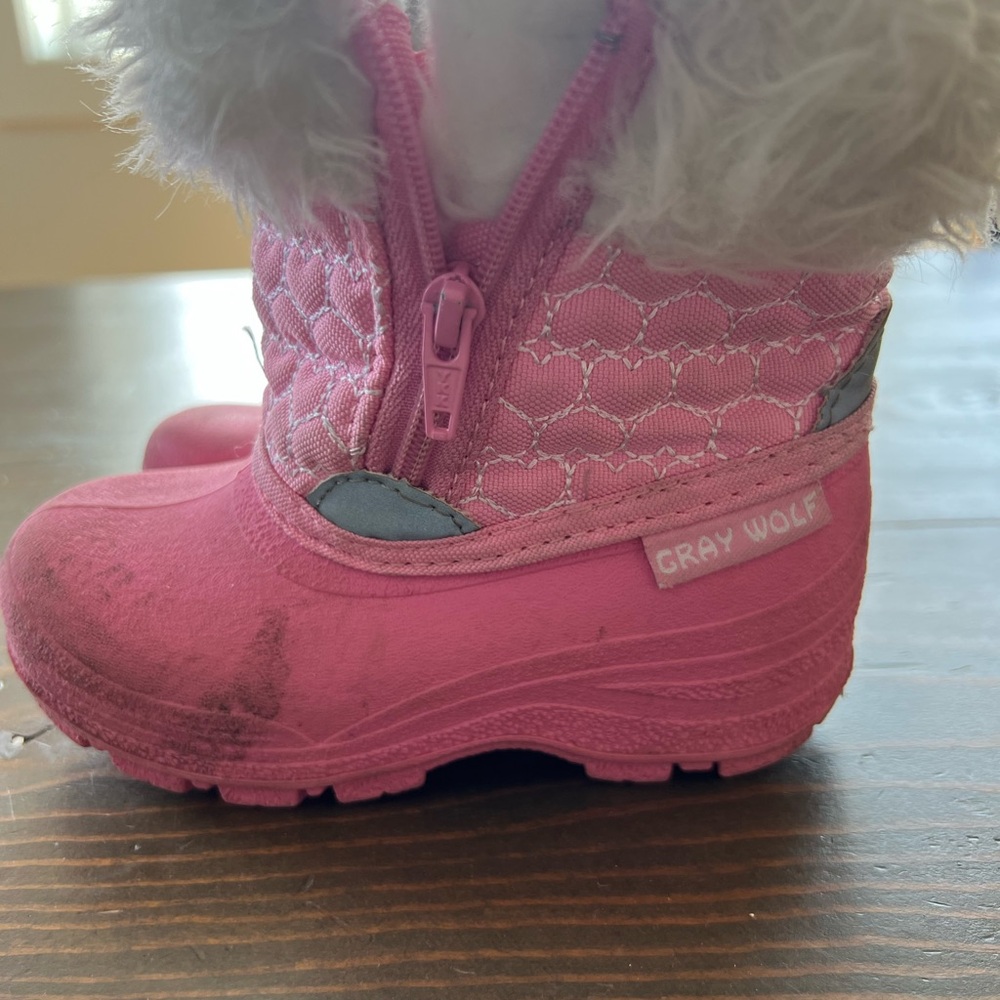 Gray Wolf Made in Canada Winter Kids Boots